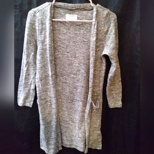 Large Cute Gray Cardigan